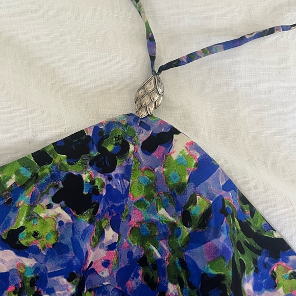 Roberto Cavalli 100% Silk Halter Top - Picture 4 of 4